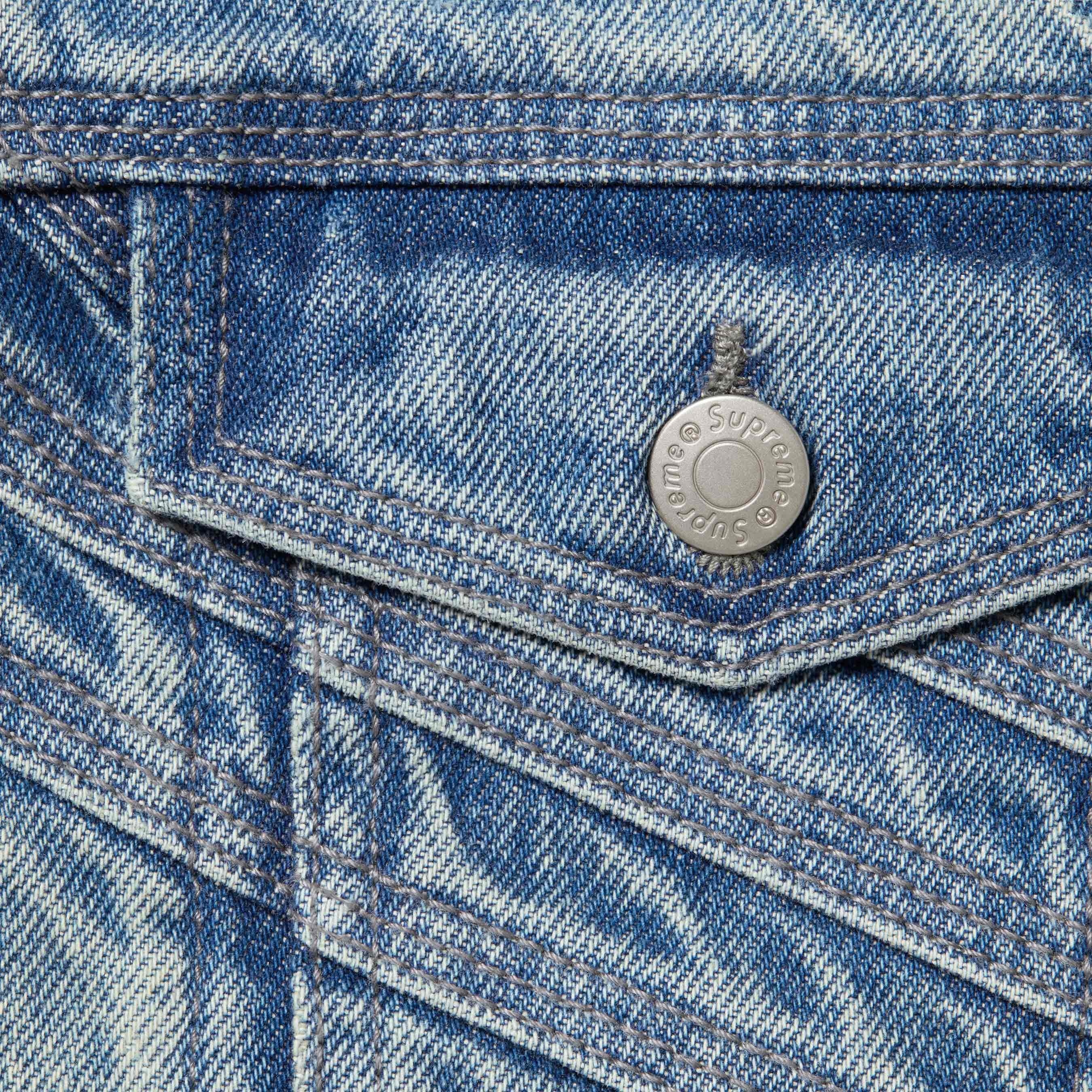 S Logo Denim Trucker Jacket view 2